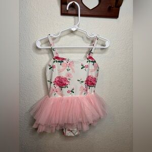 SweetHoney Pink Floral Dance Costume